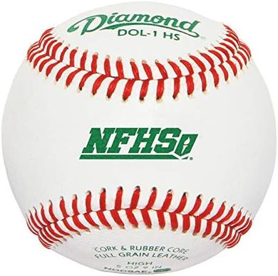 Diamond Sports High School Baseball Rods (1 Dozen White)
