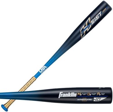 Franklin Sports Heist Youth Baseball Bat (Ages 8-12, 26"-30")
