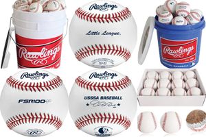 Baseball ball leather