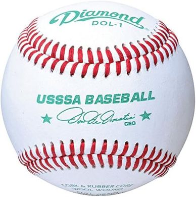 Diamond USSSA Dol-1 Leather Baseballs (12-pack)
