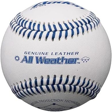 Baden Leather Practice Baseballs: 12 Water-Resistant Pack
