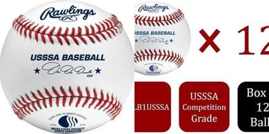 Rawlings USSSA Competition Youth Baseballs (14U, Multi-Count)
