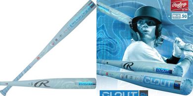 Rawlings 2025 Clout AI BBCOR Baseball Bat: -3, 2 5/8" barrel, 1-piece alloy
