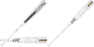 Rawlings 2025 ICON USSSA Baseball Bat: -5/-8/-10, 2 3/4" Barrel, 2-Piece Composite