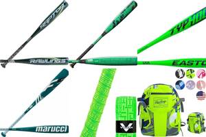 Green Baseball Bats: 5 Top Choices