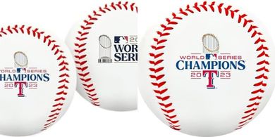 Rawlings 2023 World Series Texas Rangers Commemorative Baseball
