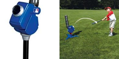 Franklin Sports Youth Baseball Pitching Machine with 6 Balls
