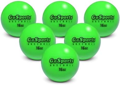 GoSports Weighted Training Balls: Improve Baseball/Softball Power & Mechanics
