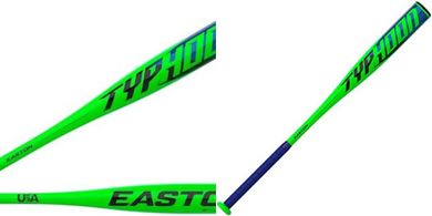 Easton Typhoon -12 Drop, 2 1/4" 1-Piece Aluminum Baseball Bat
