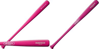 Louisville Slugger Pink Genuine Baseball Bat
