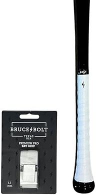 BRUCE BOLT Pro Bat Grip: 0.6mm & 1.1mm, Multiple Colors
