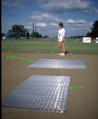 Stackhouse 6x6 Infield Drag Mat
