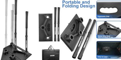 Portable Adjustable Batting Tee for Baseball & Softball