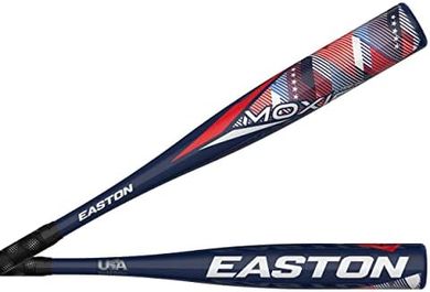 Easton Moxie T-Ball Bat: -13 drop, 2 1/4" barrel, 1-piece aluminum.
