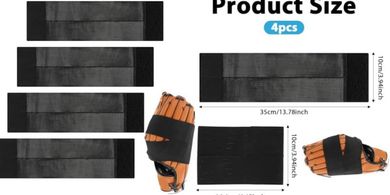 Baseball & Softball Glove Wraps (4-Pack)
