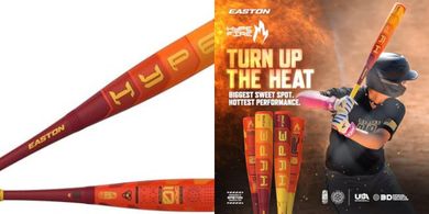 Easton | 2025 | Hype FIRE Baseball Bat | USSSA | -5 / -8 / -10 Drop | 2 3/4