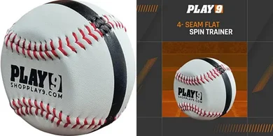 SHOP PLAY 9 Leather Baseball Spin Trainers