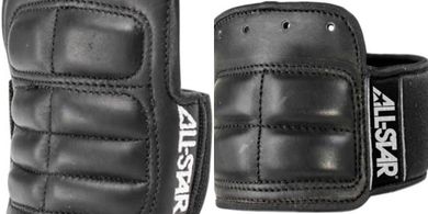 All-Star Pro Wrist Guard with Strap for Adult Baseball Mitts
